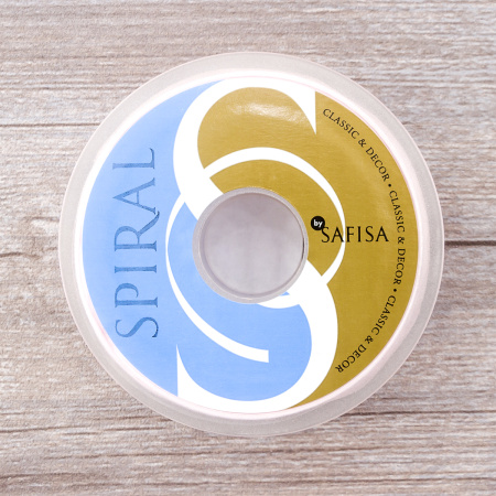 Шнур атласный SAFISA 2 мм, 25 м, цвет 05, розовый. Арт 462-05                  