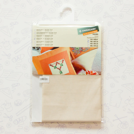 Канва в упаковке Linda Schulertuch 27 ct, 48 x 68 cм, цвет №264. Арт н1235/264                