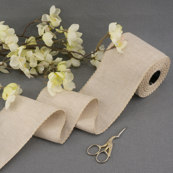 Лента канвовая Aida для вышивания 14 ct ширина 10 см. Арт 7195/53