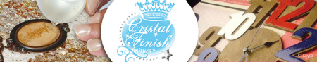 Лак для финишного покрытия «Cristal Drop» с эффектом "перламутра" в мини-упаковке. Арт KE30PL