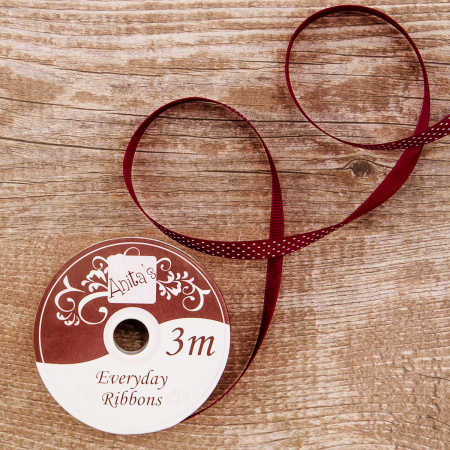 Лента в рулоне для скрап-проектов, цвет винный. Арт ANT378413