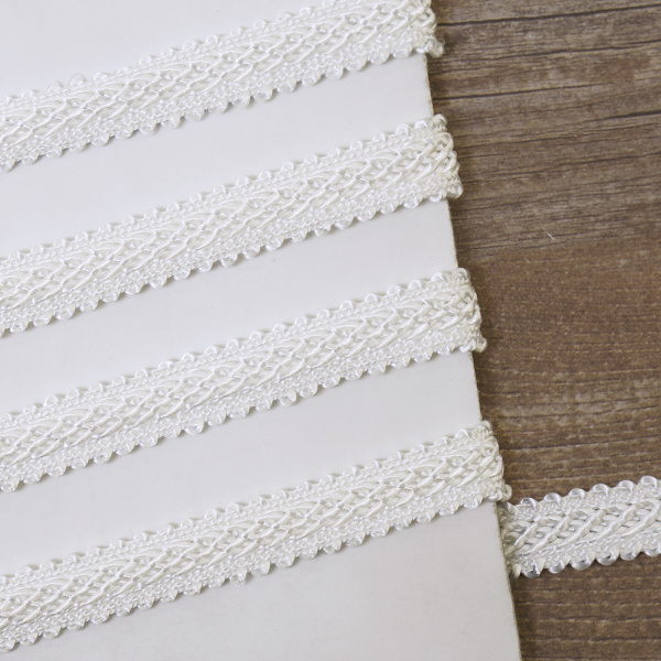 Тесьма PEGA тип интерьерная, цвет белый, 10 мм. Арт 843118300B1101          