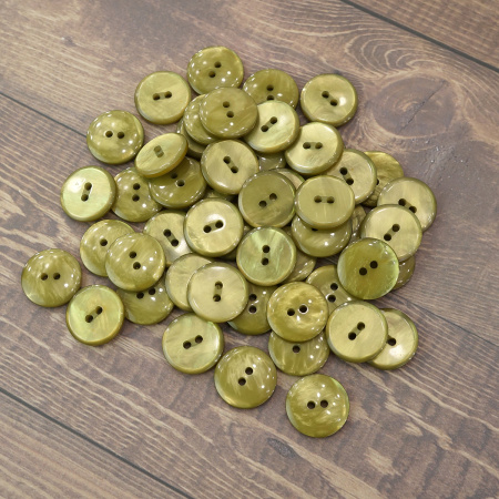 Пуговицы CONCEPT Mother of Pearl, размер 28, полиэстер, цвет COL.60. Арт 75315-028-COL.60