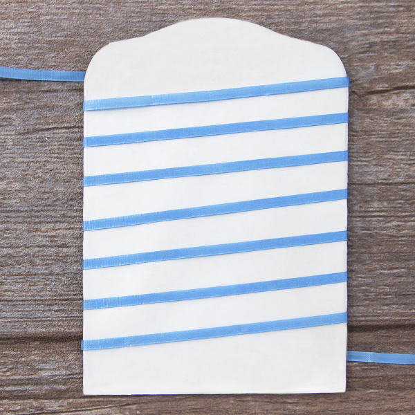 Лента для вышивания SAFISA на блистере, 4 мм, 5 м, цвет 65, голубой. Арт P111-4мм-65             