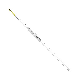 Крючок вязальный, экстратонкий, сталь addiFine №1,75, 13 см