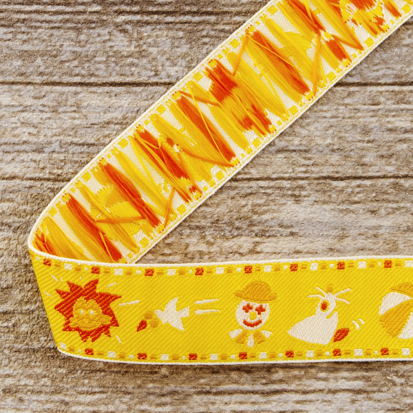 Лента жаккард SAFISA, 20 мм, 15 м, цвет 02. Арт 9108-20мм-02             