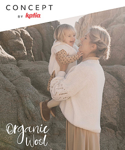 Журнал с моделями по пряже Katia ORGANIC WOOL 1  W22/23