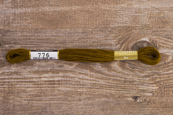 Мулине COSMO однотонный цвет  776       . Арт 25-6/776       