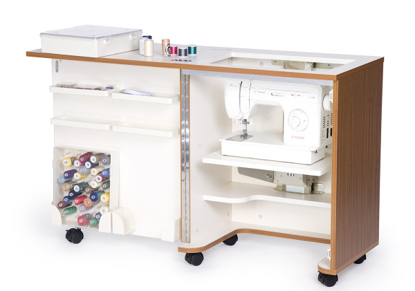 Стол раскладной для швейной машины COMPACT, бук. Арт TLM.C-B001                  