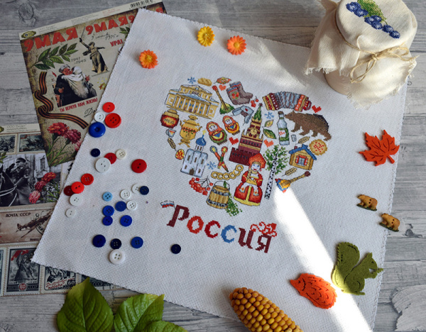 Набор для вышивания "Россия". Арт 11.001.20