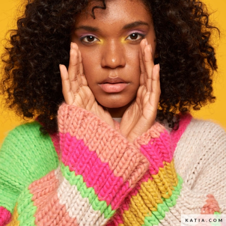 Пряжа Wow-Chunky, 75% акрил, 15% шерсть, 10% альпака, 100 г, 75 м. Арт 1312.55