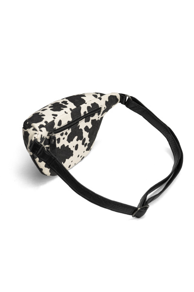 Поясная  сумка "Canvas Vegas" Cow print. Арт QB-4723/Cow print