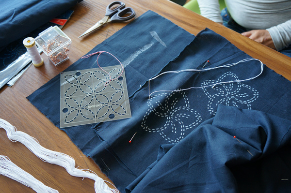 Нить для вышивки сашико, 40 м, цвет белый. Арт ERS.008