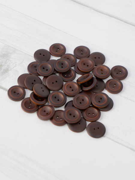 Пуговицы CONCEPT Button of Olive Wood, размер 32, дерево, цвет COL. 52. Арт 6412H-032-COL.52