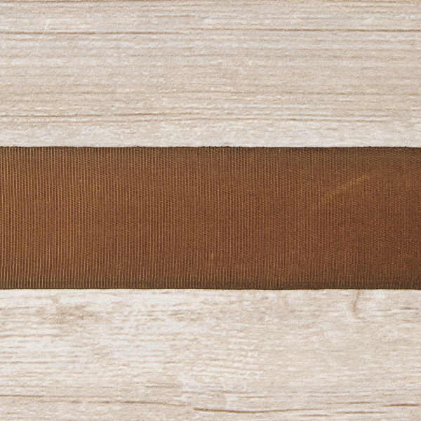 Лента репсовая SAFISA, 50 мм, 25 м, цвет 17 коричневый темный. Арт 350-50мм-17