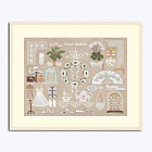 Набор для вышивания "All White" (Все белое), 47 х 36 см. Арт 2682