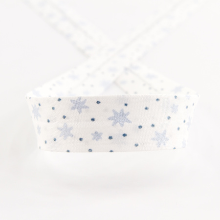 Косая бейка с рисунком SAFISA, арт.6594, 20 мм, 20 м, цвет 02. Арт 6594-20мм-02