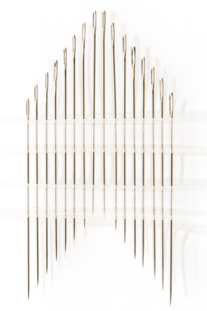 Иглы ручные для вышивания с острым кончиком, №9, 16 шт. Арт 200.9                   