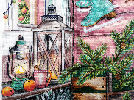 Набор для вышивания "Коньки". Арт 09.009.11