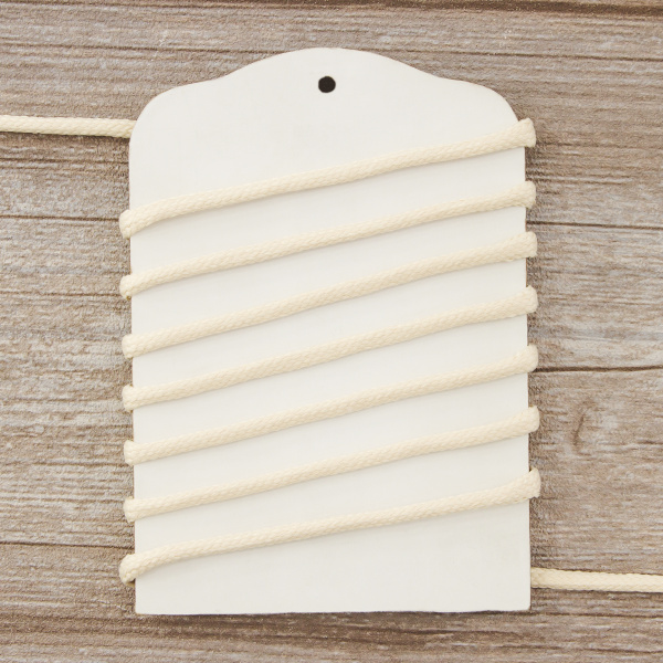 Шнур плетеный SPIRAL ( SAFISA), 4 мм, 25 м, цвет кремовый. Арт 25281-4-56