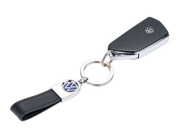 Брелок TROIKA с логотипом  "VW". Арт KR24-05/VW