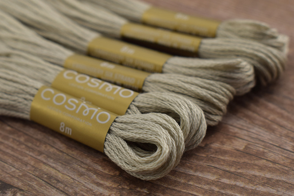 Мулине COSMO однотонный цвет  712       . Арт 25-6/712       