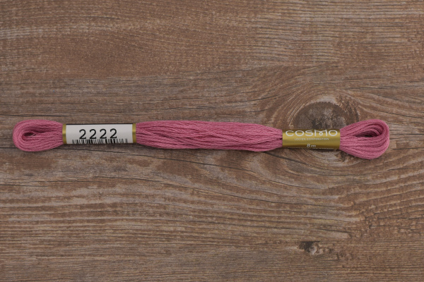 Мулине COSMO однотонный цвет  2222      . Арт 25-6/2222      