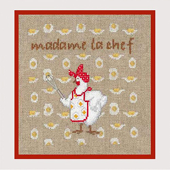 Набор для вышивания:"Madam Chef" (Мадам шеф). Арт 2722