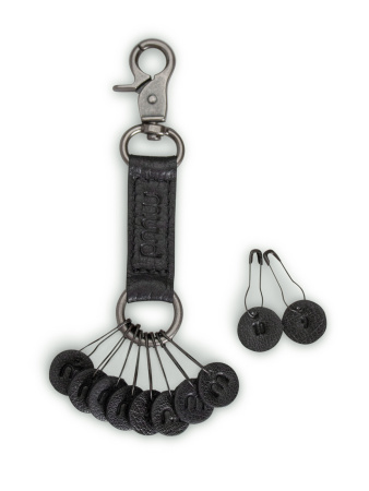 Ручка с карабином "Feliz" Black. Арт QB-4506R1/Black