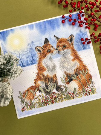 Набор для вышивания "Winter Solstice". Арт XHD136