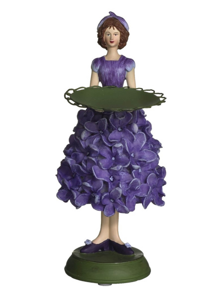 Фигурка декоративная, Blumenmädchen "Сирень". Арт 850371-700