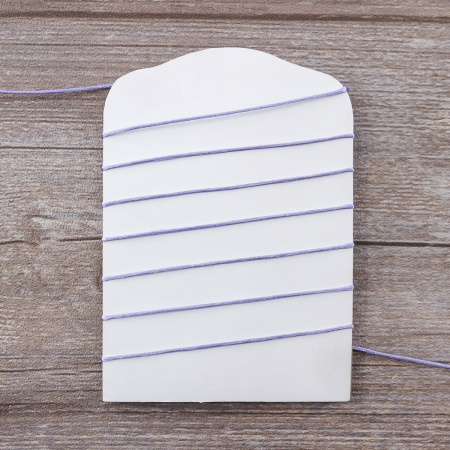 Шнур атласный SAFISA 1,5 мм, 25 м, цвет 08, сиреневый. Арт 470-08                  