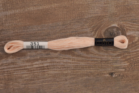 Мулине COSMO однотонный цвет  351       . Арт 25-6/351       