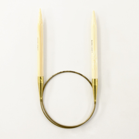 Спицы, круговые, бамбук addiNature BAMBOO №8, 60 см. Арт 555-7/8-60