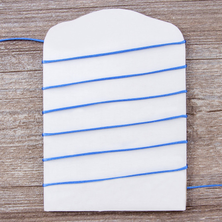 Шнур атласный мини-рулон, 1,5 мм, 4,5 м, цвет 13, синий. Арт P00470-1,5мм-13         