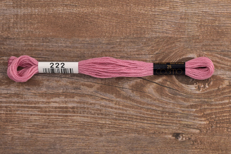 Мулине COSMO однотонный цвет  222       . Арт 25-6/222       