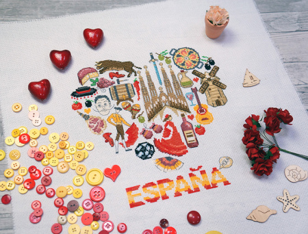 Набор для вышивания "Испания". Арт 11.001.24