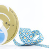 Тесьма ременная декоративная, 30 мм, цвет морской волны 10 м. Арт 35135-30мм-01