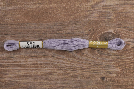 Мулине COSMO однотонный цвет  552       . Арт 25-6/552       
