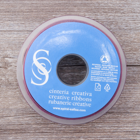 Шнур атласный SAFISA 2 мм, 25 м, цвет 30, бордо. Арт 462-30                  