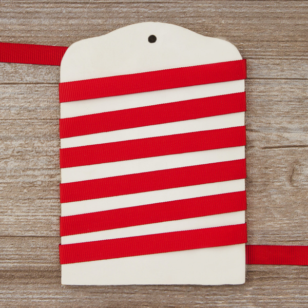 Лента репсовая SAFISA, 10 мм, 25 м, цвет 14 красный. Арт 350-10мм-14