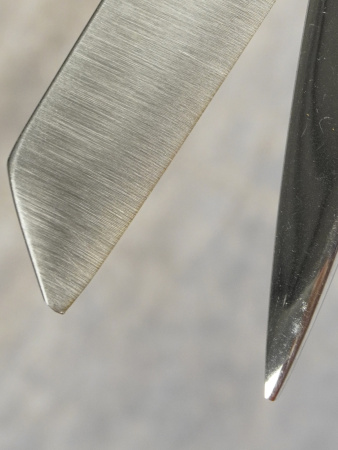 Ножницы для шитья и хобби, цельнометаллические, c микрозубцами, 20 см. Арт +J009.20459392/G002