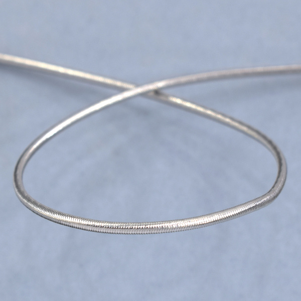 Резинка шляпная PEGA, цвет серебряный, 1,6 мм. Арт 852216100Silver