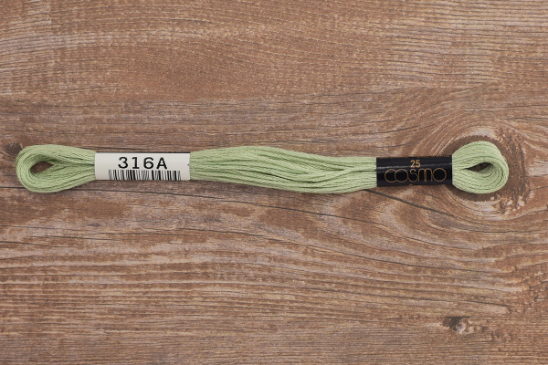 Мулине COSMO однотонный цвет  316       . Арт 25-6/316       