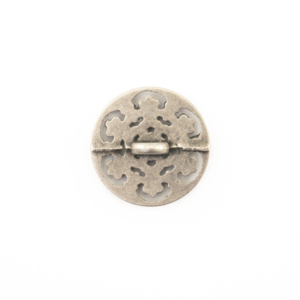 Пуговица DISBOTON, размер 28  цвет  C/ARGENT ANT.ART.AA0584. Арт 3247628AA-AN80D