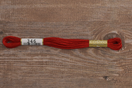 Мулине COSMO однотонный цвет  346       . Арт 25-6/346       