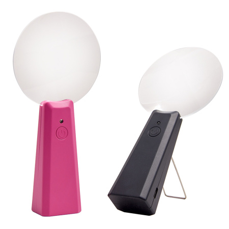 Лупа светодиодная перезаряжаемая, 12 шт. в картонном прикассовом стенде. Арт N4925.DB