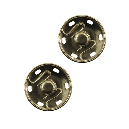 Кнопки пришивные, металлические. Арт 420.30/G002