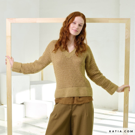 Журнал с моделями по пряже Katia  Woman-Man Concept 18. Арт 7922