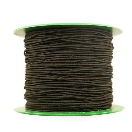 Резинка шляпная SAFISA, 1,5 мм, цвет 01, черный. Арт 4730-1.5мм-01         